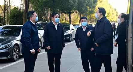 省委常委、苏州市委书记蓝绍敏来到爱游戏官方网站-爱游戏(中国)调研